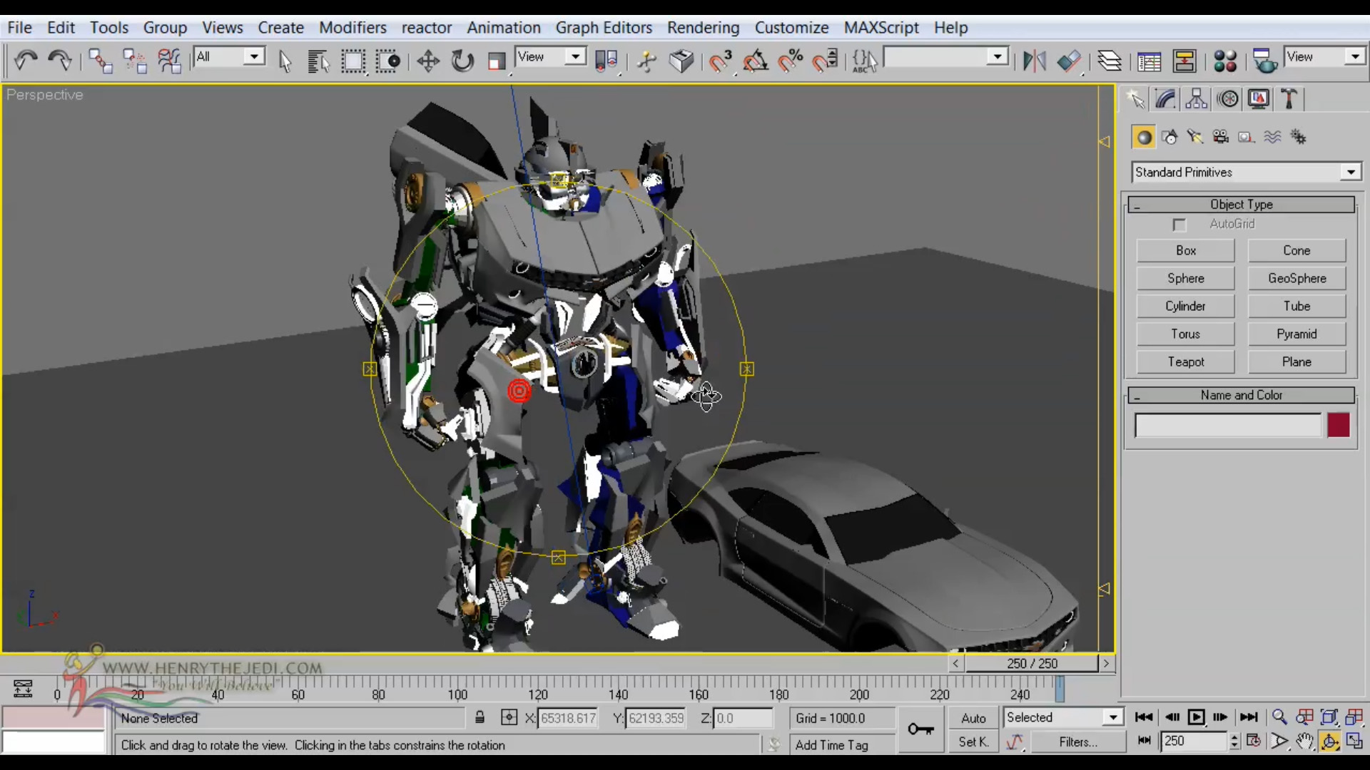 Digitally Transformed Bumble Bee Transformers Character Rigging &  Transformation Animation 